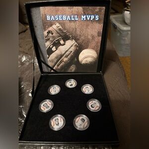 MLB MVP's set of coins Issued by the United States of America w/COA